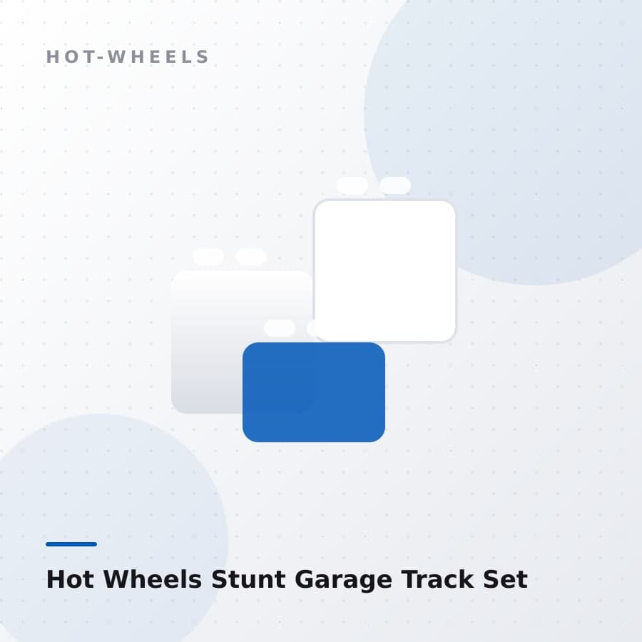 Hot Wheels Stunt Garage Track Set