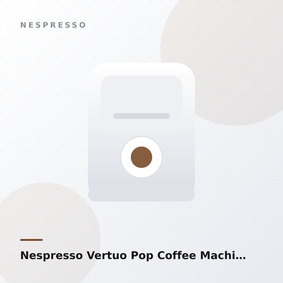 Nespresso Vertuo Pop Coffee Machine