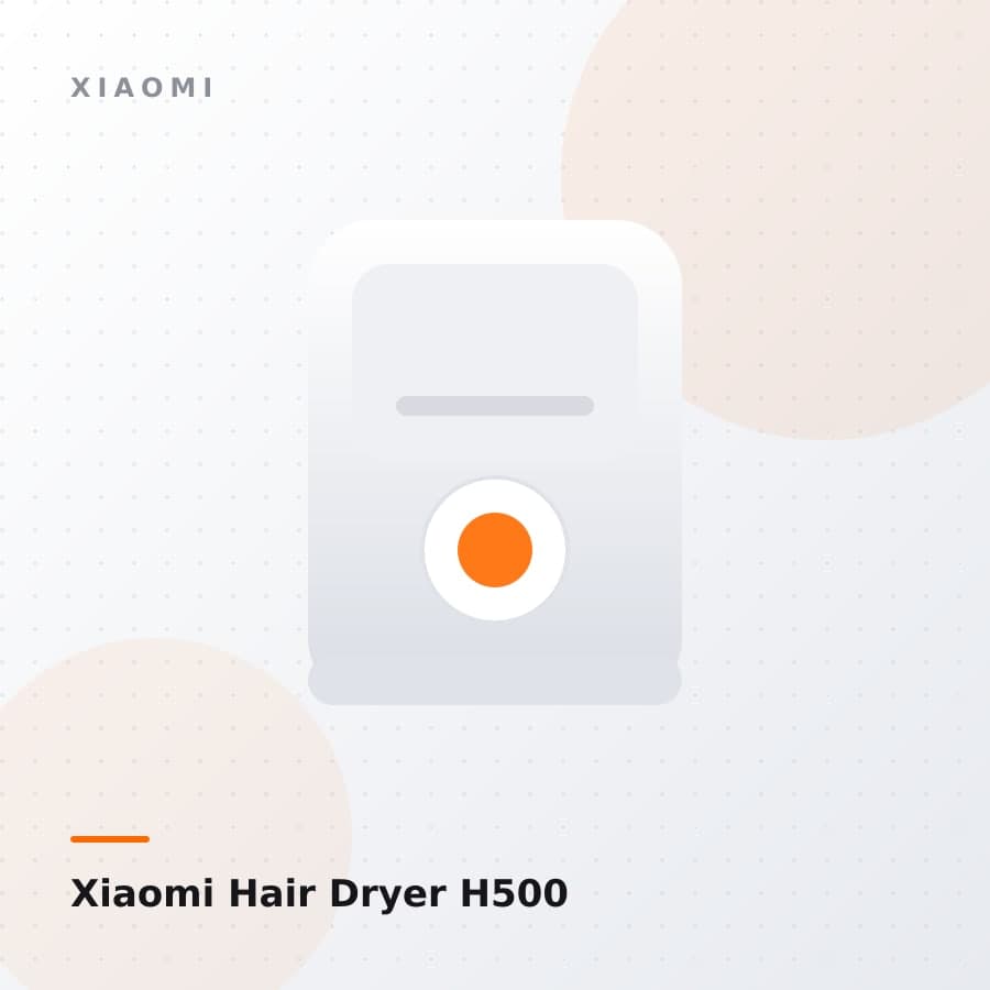 Xiaomi Hair Dryer H500
